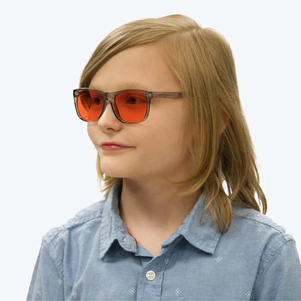 Kids NightFall Blue Blocking Glasses - Grey - Image 5